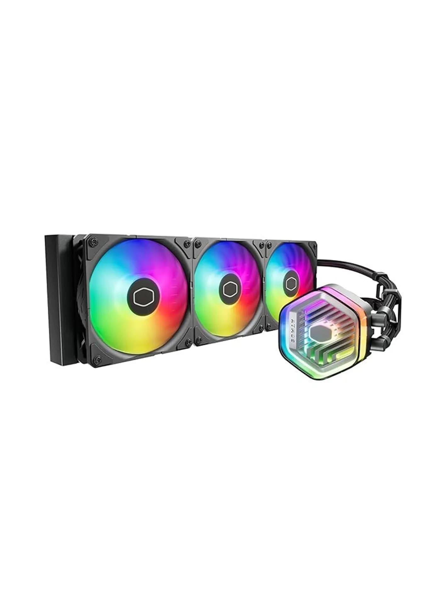 خنک کننده پردازنده کولر مستر مدل 360 ATMOS ARGB — تصویر ۴