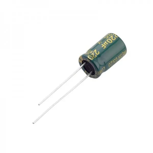 خازن الکترولیتی 220UF 35V برند NJA