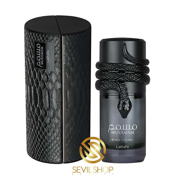 ادکلن لطافه مسمم بلک اینتنس مشکی Lattafa Musamam Black Intense