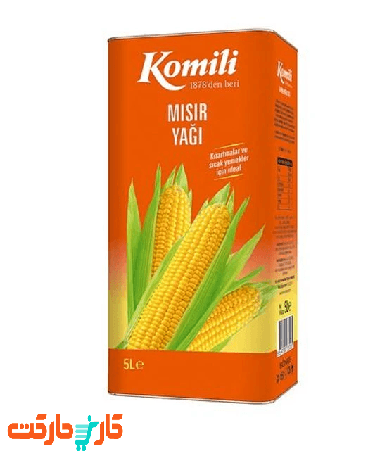 روغن ذرت کومیلی ۵ لیتری
