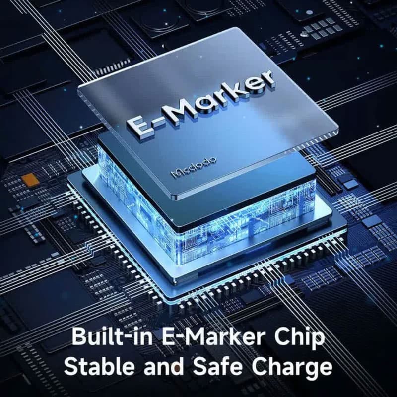 کابل تبدیل USB-C به USB-C/لایتنینگ مک دودو مدل ca-0450 طول 1.2 متر — تصویر ۵