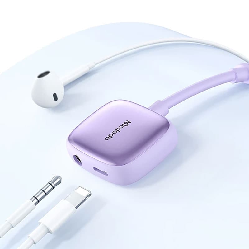 مبدل لایتنینگ به جک 3.5 میلیمتری / USB-C مک دودو مدل CA-2741 — تصویر ۶