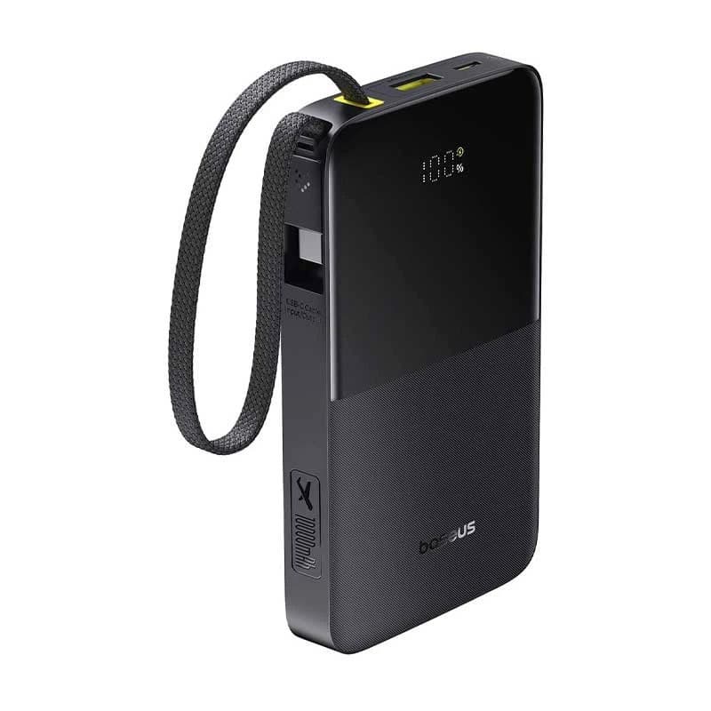 پاوربانک 22W بیسوس مدل EnerFill FC51 Bipow2 Pro ظرفیت 10000 میلی‌آمپرساعت