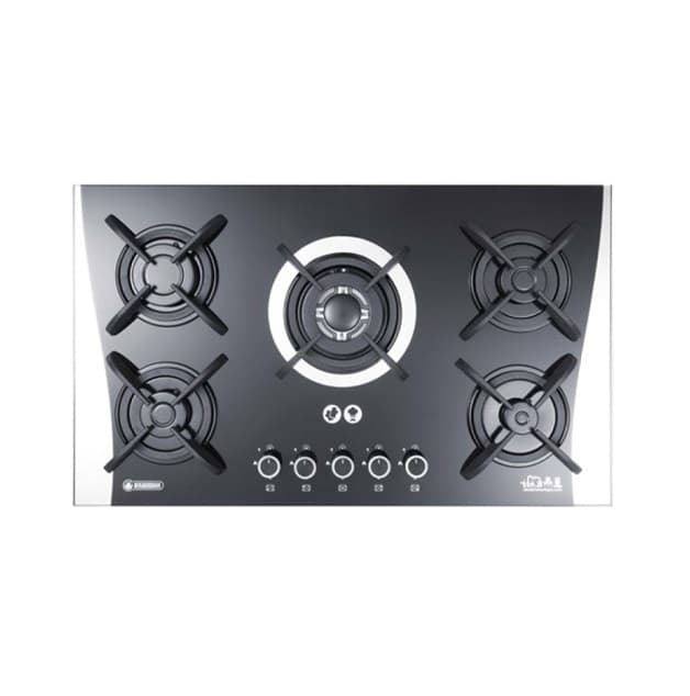 اجاق گاز صفحه ای شیشهای مات درخشان مدل G638