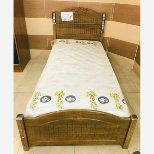 تخت خواب یک نفره مبلمان فرنا مدل 1142601