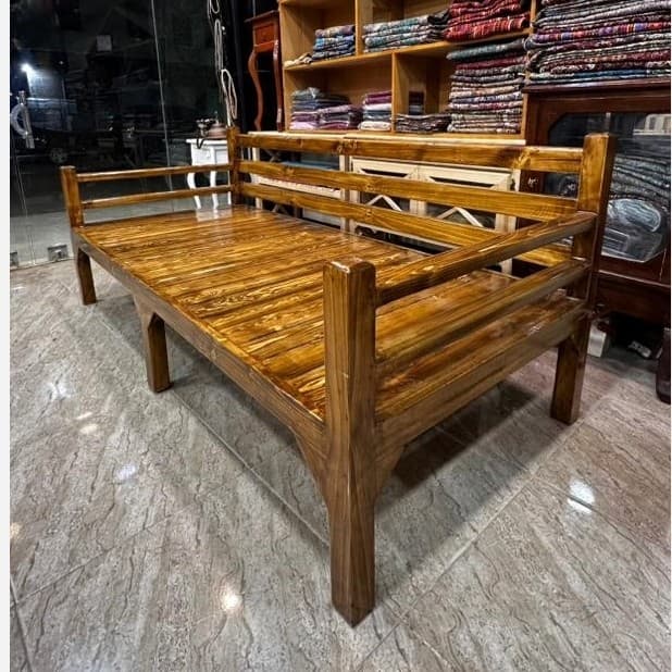 تخت چوبی مبل چوبی تخت سنتی مبلمان فرنا مدل 1142562 — تصویر ۲