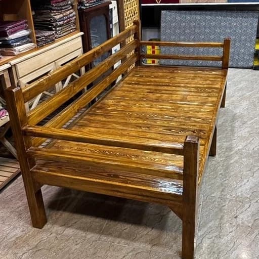 تخت چوبی مبل چوبی تخت سنتی مبلمان فرنا مدل 1142562