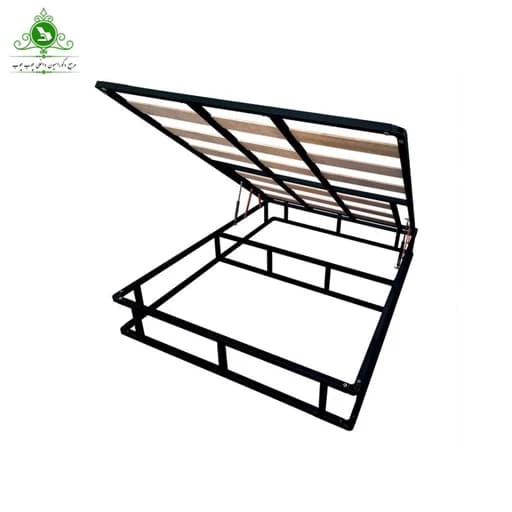 کفی تخت خواب دو نفره جکدار شرکتی مدل دیاکو مبلمان فرنا مدل 1142557