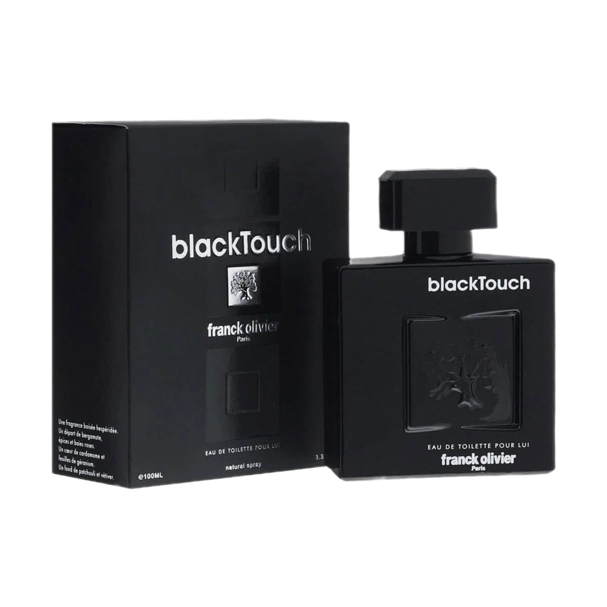 ادکلن مردانه فرانک اولیویر بلک تاچ black touch حجم 100 میلی لیتر