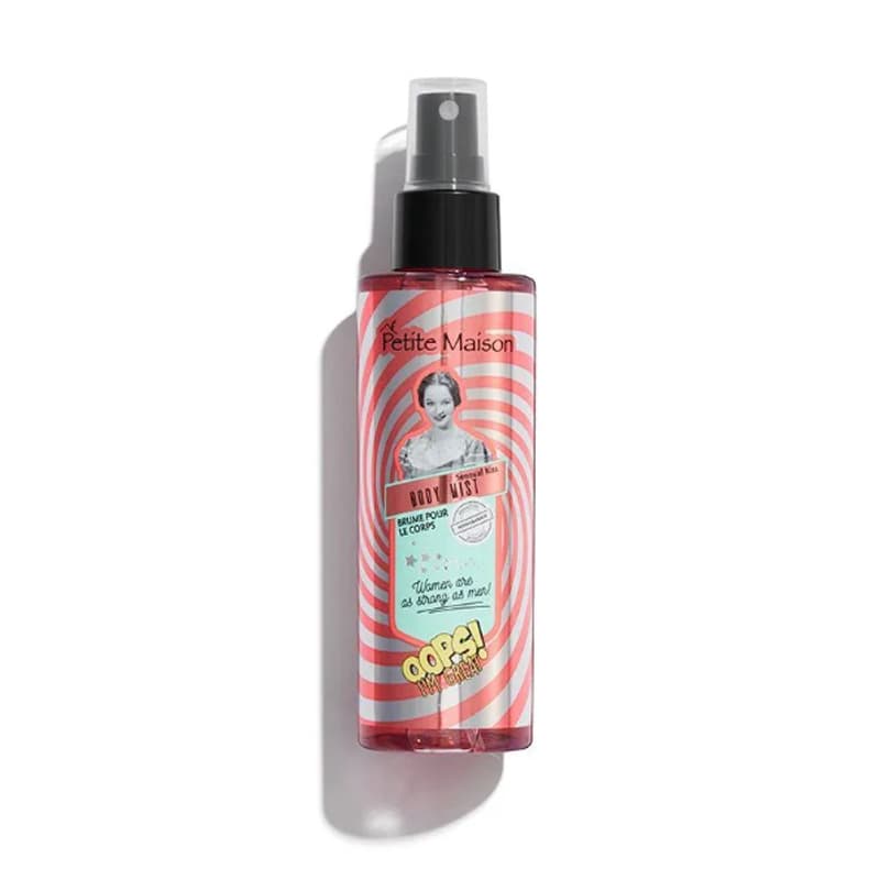 اسپری بدن اناری پتیت میزون Petite Maison Pomegranate برای استفاده روزانه 155 میل