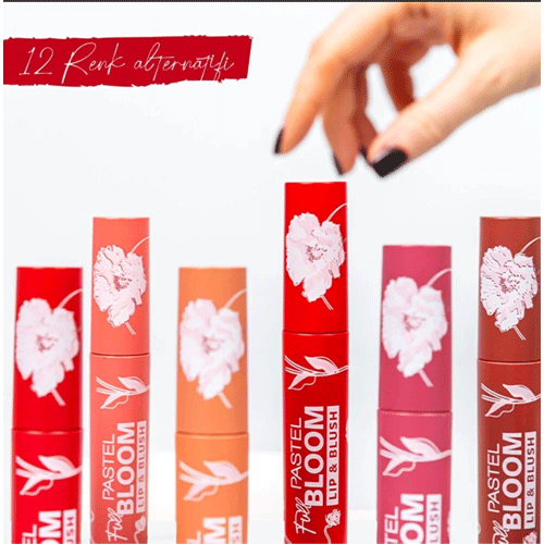 رژ لب و گونه پاستل PASTEL مدل Full Bloom Lip & Blush