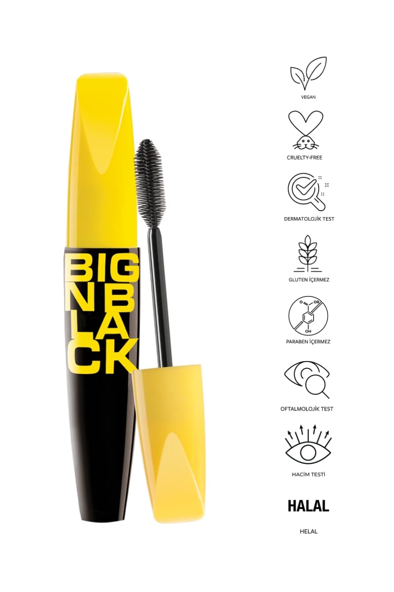 ریمل پاستل مدل Big N Black حجم 12 میلی لیتر — تصویر ۴