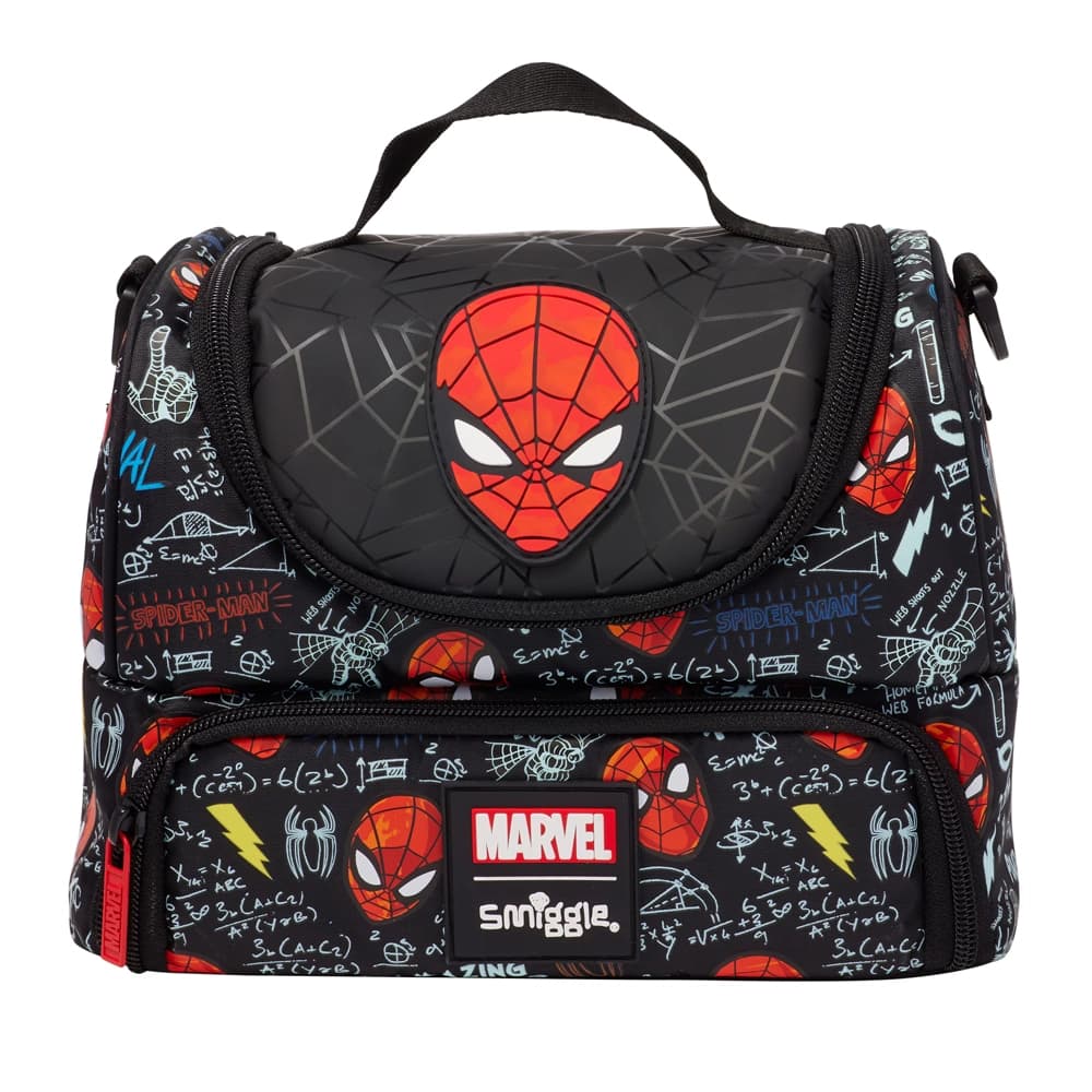 کیف غذا 2 طبقه Smiggle طرح مرد عنکبوتی