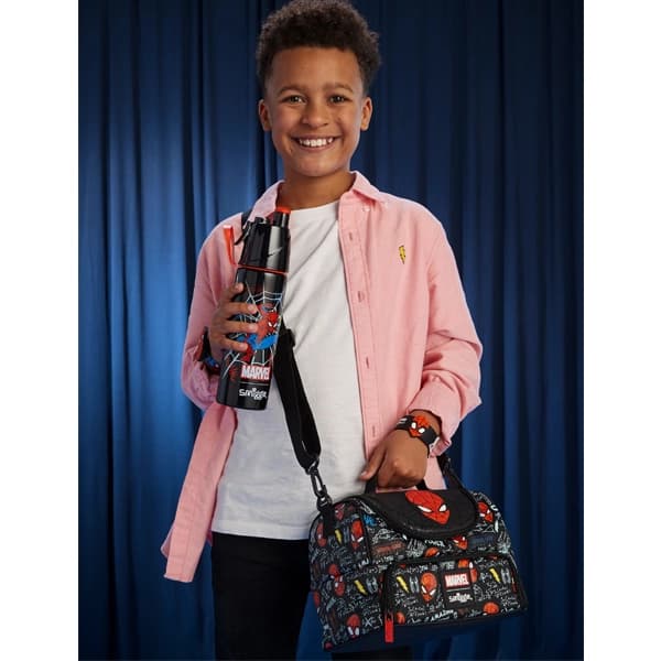 کیف غذا 2 طبقه Smiggle طرح مرد عنکبوتی — تصویر ۵