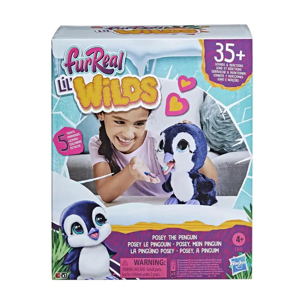 عروسک پنگوئن رباتیک FurReal Lil Wilds