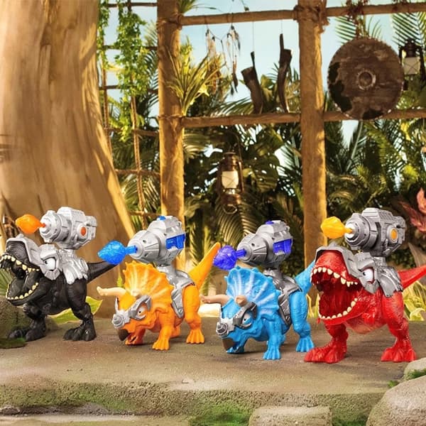 نبرد تی رکس Smashers سری Dino Island مدل مشکی — تصویر ۶