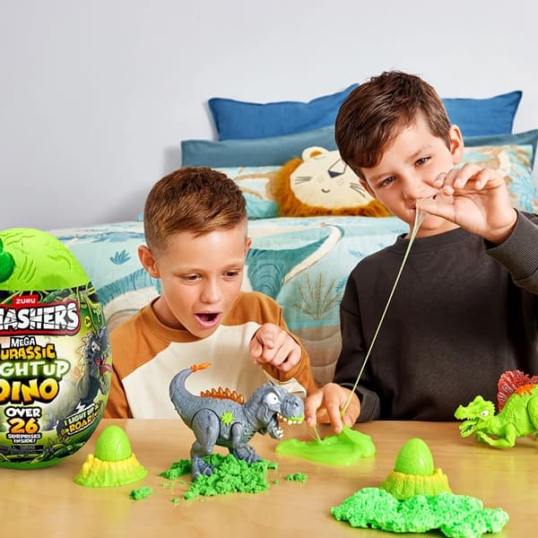 تخم دایناسور Smashers سری Mega Jurassic Lightup مدل مشکی — تصویر ۶