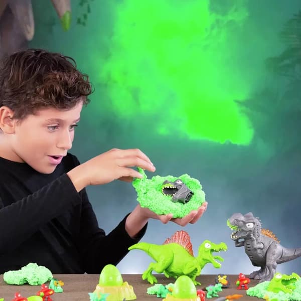 تخم دایناسور Smashers سری Mega Jurassic Lightup مدل مشکی — تصویر ۵