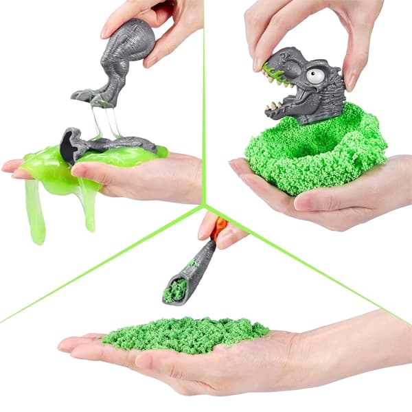 تخم دایناسور Smashers سری Mega Jurassic Lightup مدل مشکی — تصویر ۲