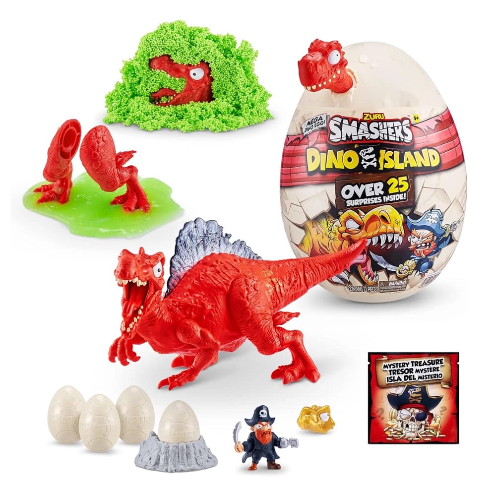 تخم دایناسور Smashers سری Dino Island مدل قرمز