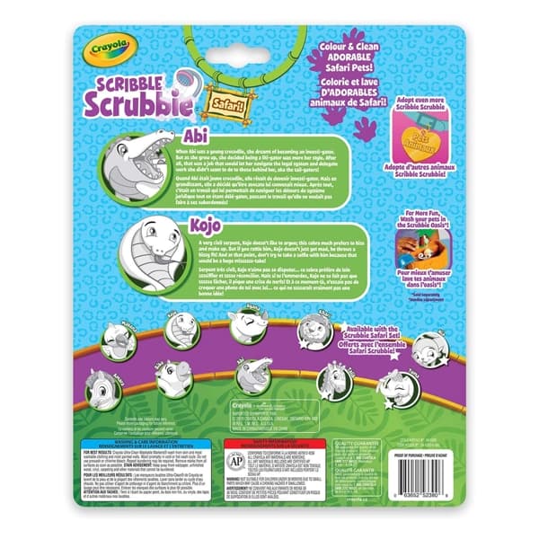 ست رنگ آمیزی مجسمه Abi & Kojo کرایولا Crayola — تصویر ۳