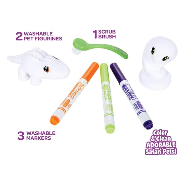 ست رنگ آمیزی مجسمه Abi & Kojo کرایولا Crayola — تصویر ۲