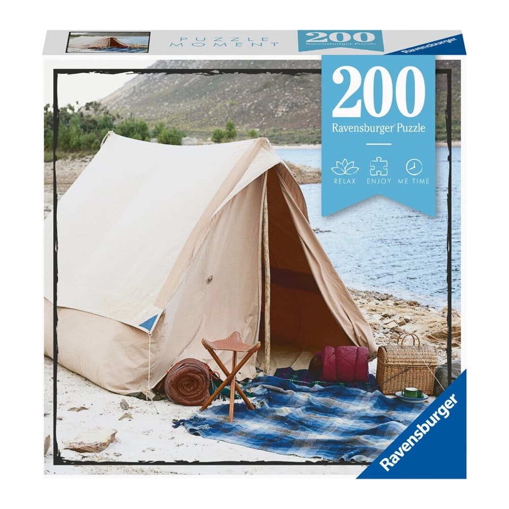 پازل 200 قطعه Ravensburger طرح کمپینگ