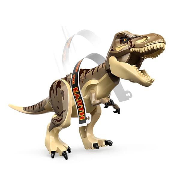 لگو Jurassic World مدل Visitor Center T. rex & Raptor Attack 76961 — تصویر ۲