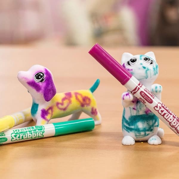 ست رنگ آمیزی مجسمه Mika & Fefe کرایولا Crayola — تصویر ۲