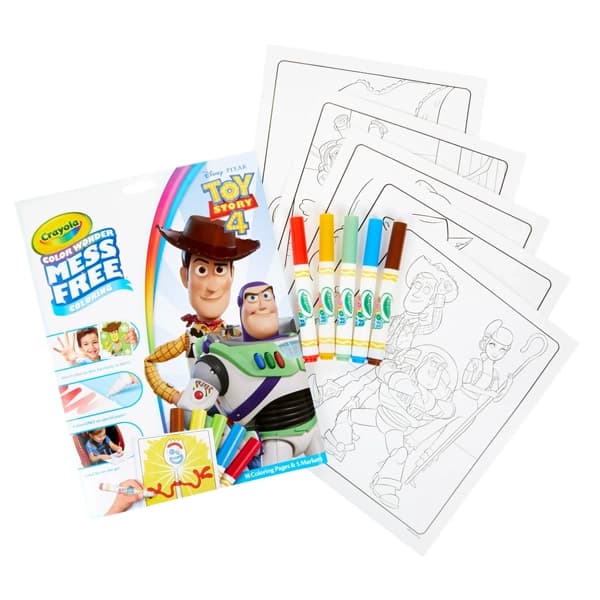 کتاب نقاشی کرایولا Crayola طرح Toy Story 4 — تصویر ۲