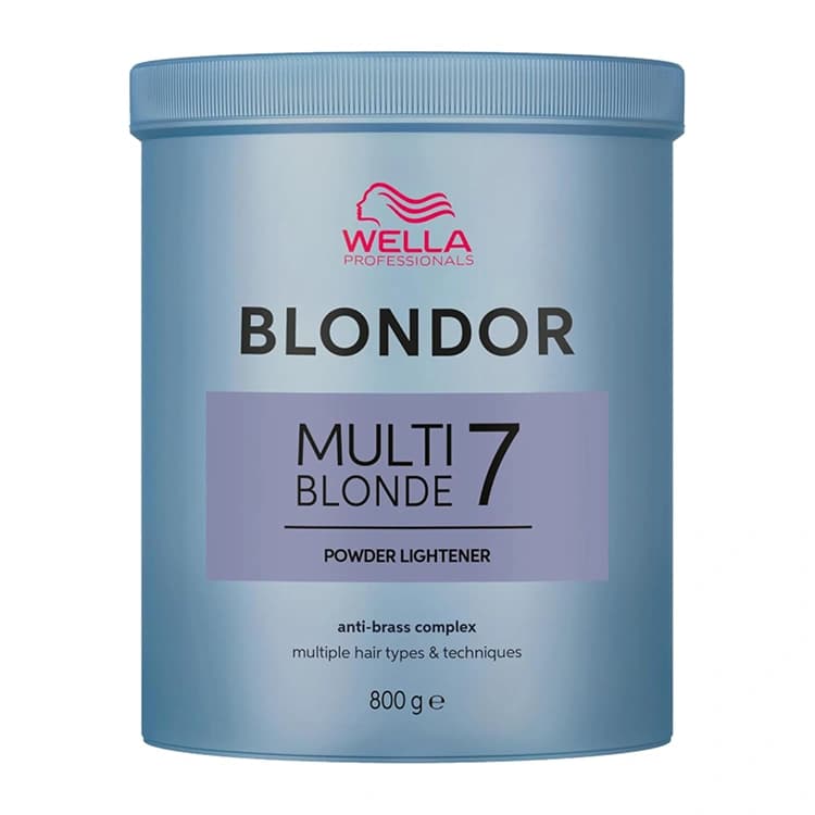 پودر دکلره Wella مدل Blondor Multi Blonde وزن 800 گرم — تصویر ۲