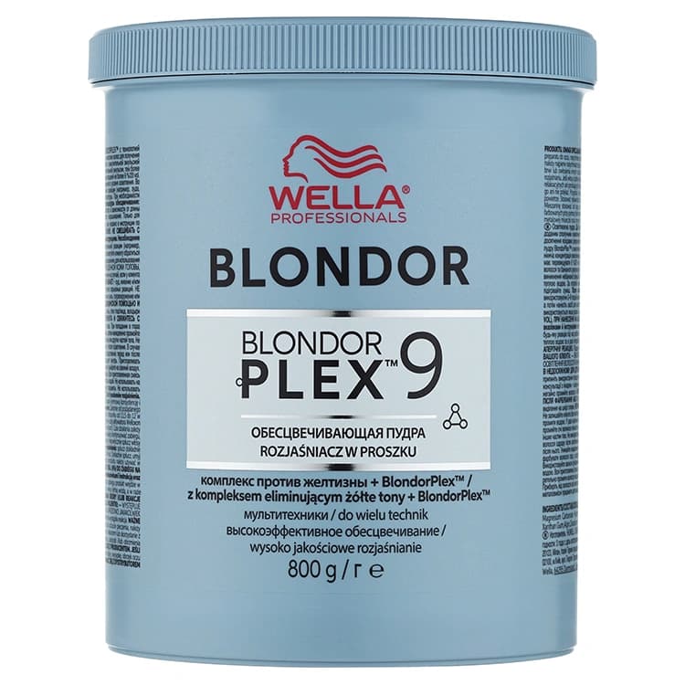 پودر دکلره Wella مدل Blondor Plex 9 وزن 800 گرم
