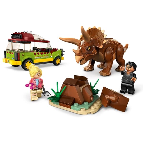 لگو Jurassic World مدل Triceratops Research 76959 — تصویر ۲