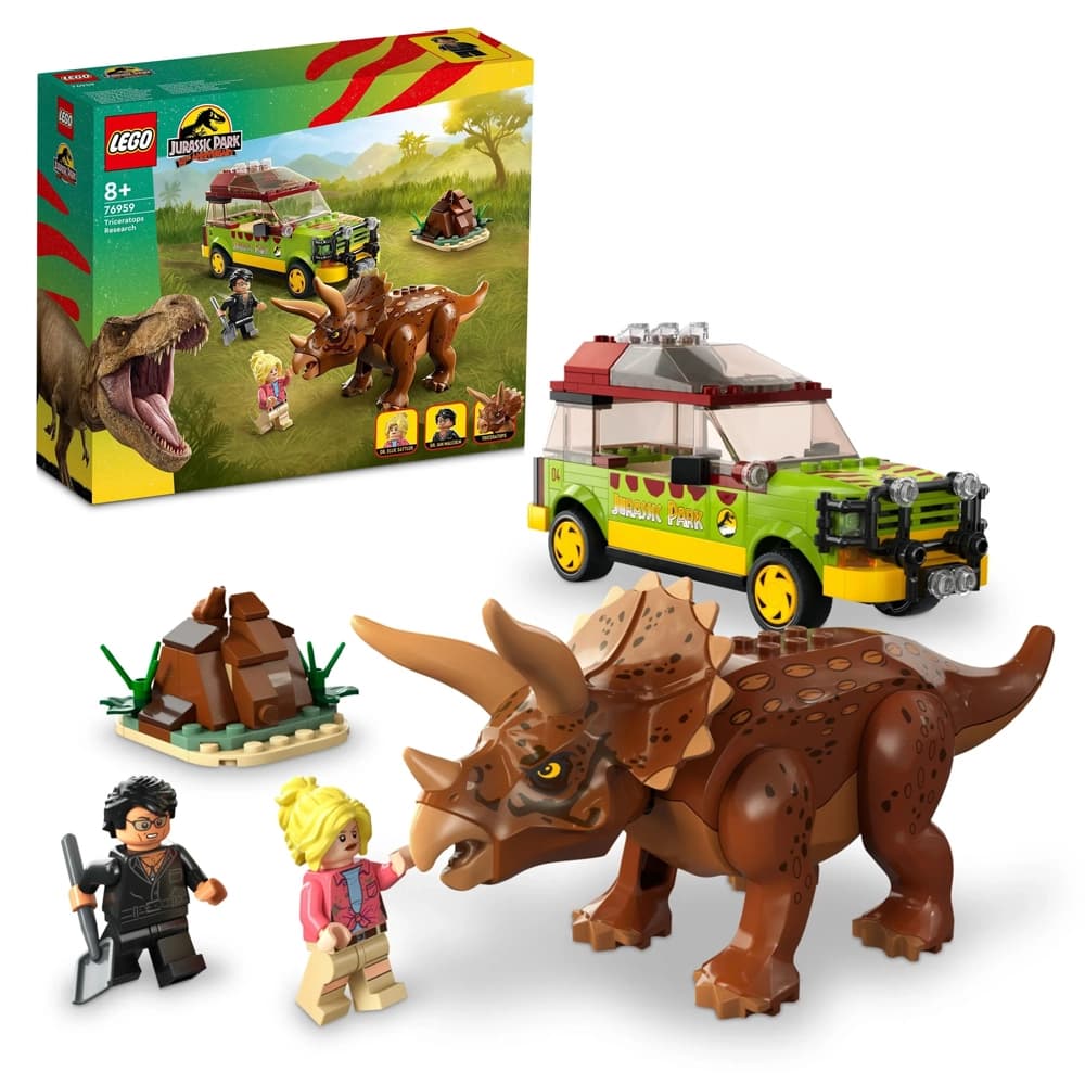 لگو Jurassic World مدل Triceratops Research 76959