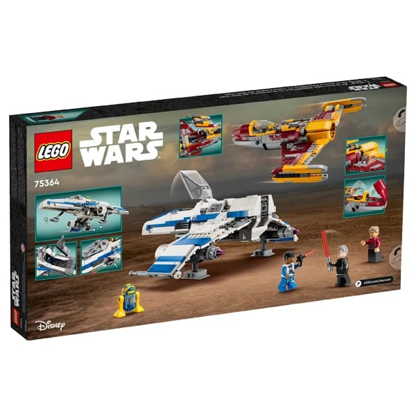 لگو Star Wars مدل New Republic E-Wing™ vs. Shin Hati’s Starfighter™ 75364 — تصویر ۸