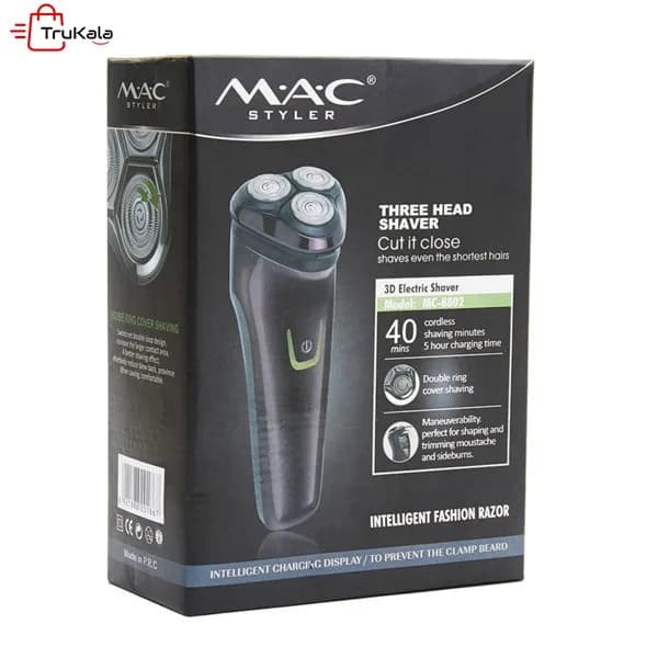 ماشین اصلاح صورت مک استایلر مدل MC-8802 — تصویر ۵
