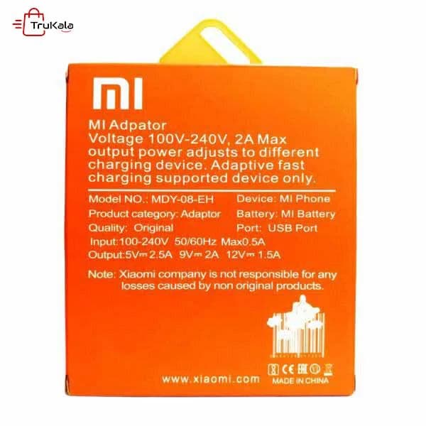 شارژر فست همراه کابل شیائومی مدل MDY-08-EH — تصویر ۲