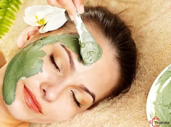 ماسک پودری لاتکسی عصاره چای سبز حجم 200 گرم — تصویر ۳