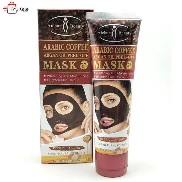 ماسک صورت پیلاف عصاره کافه عربی ایچون بیوتی حجم 120 میلی لیتر