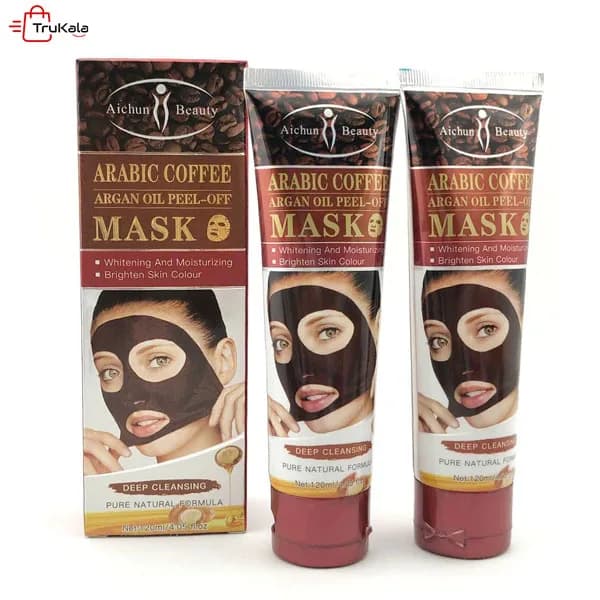 ماسک صورت پیلاف عصاره کافه عربی ایچون بیوتی حجم 120 میلی لیتر — تصویر ۲