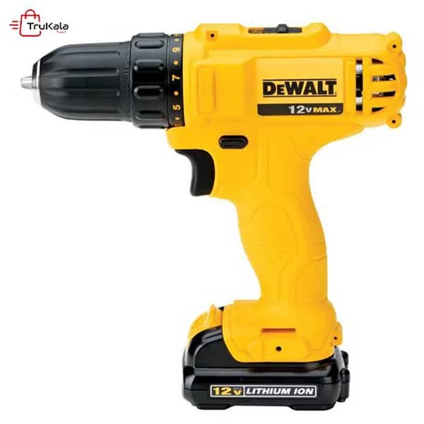 دریل شارژی خانگی دیوالت مدل dcd700c2-za
