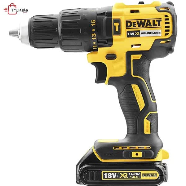 دریل شارژی صنعتی بدون کلکتور (براشلس) دیوالت مدل Dcd778S2-GB — تصویر ۲
