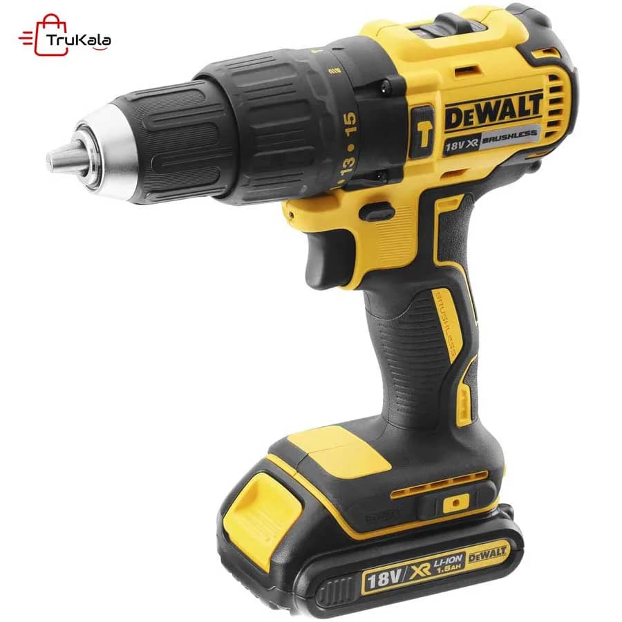 دریل شارژی صنعتی بدون کلکتور (براشلس) دیوالت مدل Dcd778S2-GB — تصویر ۳