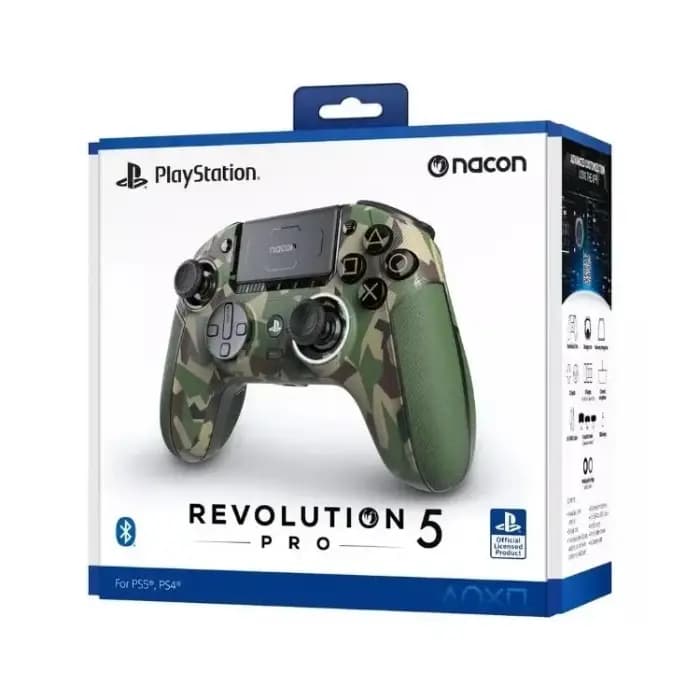 پرو کنترلر Nacon مدل Revolution 5 PRO طرح Forest Camo — تصویر ۲