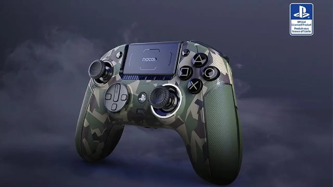 پرو کنترلر Nacon مدل Revolution 5 PRO طرح Forest Camo — تصویر ۴