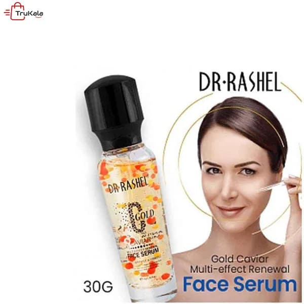 سرم صورت خاویار گلد دکتر راشل Dr Rashel حجم ۳۰ میل — تصویر ۲