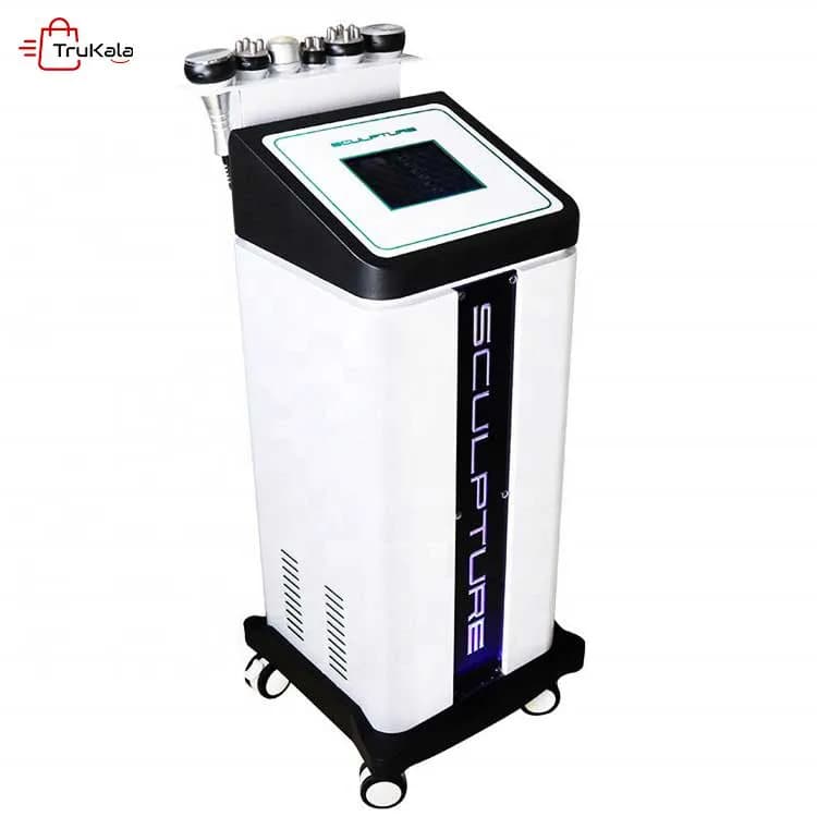 دستگاه لیزر آر اف RF زیبایی و لاغری موضوعی صورت و بدن و کاهش وزن 6 هندپیس کویتیشن + وکیوم + آر اف + التراسونیک + فرم دهنده سینه و باسن — تصویر ۴