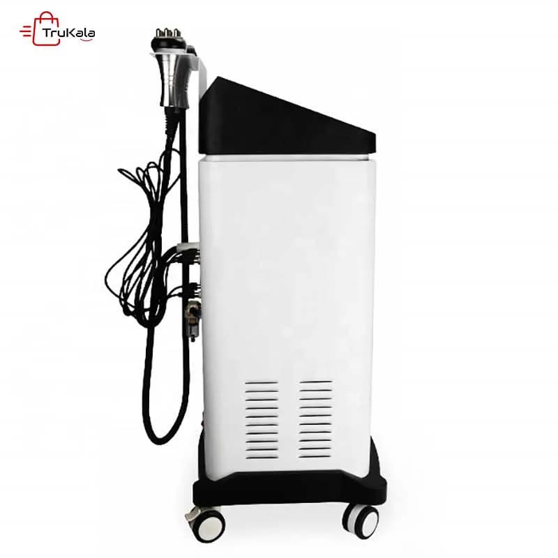 دستگاه لیزر آر اف RF زیبایی و لاغری موضوعی صورت و بدن و کاهش وزن 6 هندپیس کویتیشن + وکیوم + آر اف + التراسونیک + فرم دهنده سینه و باسن — تصویر ۳