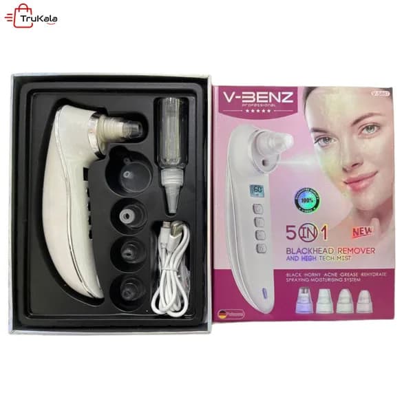دستگاه میکرودرم پاکسازی بخار دار بلک هد V-benz blackhead