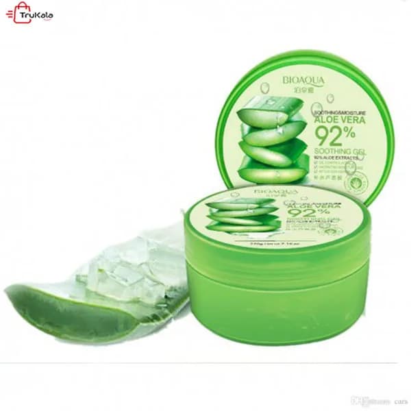 ژل آبرسان 92% آلوئه ورا بیوآکوا BIOAQUA — تصویر ۵